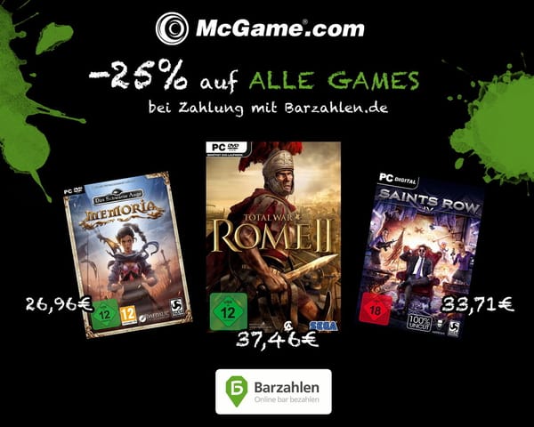 McGame bietet Barzahlung an