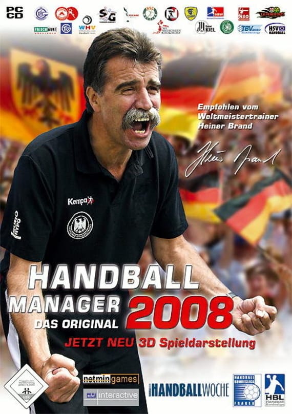 "Handball Manager 2008": edel mit bewährten Partnern