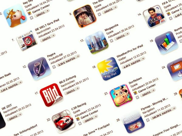 Bitkom: Umsatz mit Apps hat sich 2012 mehr als verdoppelt
