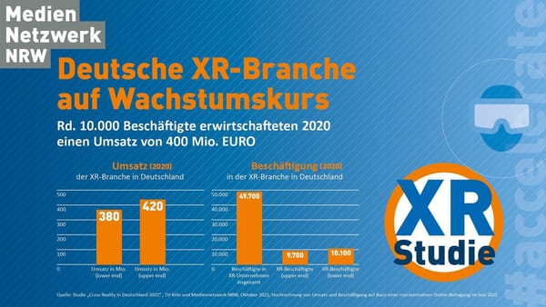 Studie: Deutsche XR-Branche jung, B2B-fokussiert und umsatzstark