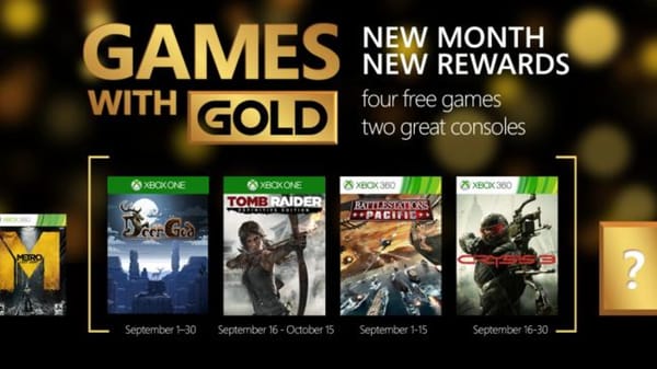 Doppel-AAA bei "Games with Gold" im September
