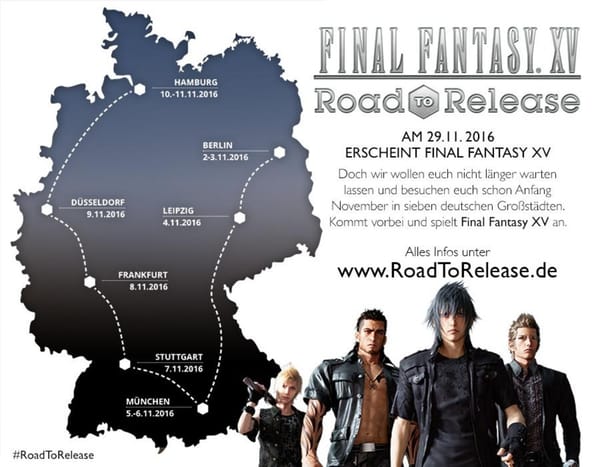 "Final Fantasy XV" geht auf Tour