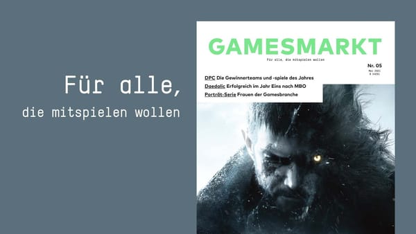 GamesMarkt 05/2021: Neue Ausgabe verfügbar!
