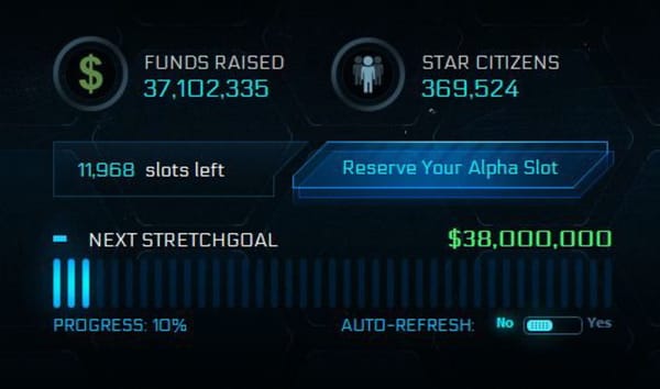 "Star Citizen" steuert auf 40-Mio.-Grenze zu