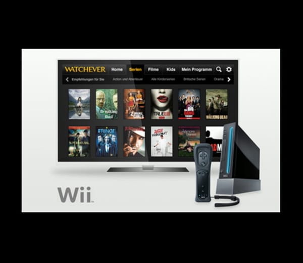 Watchever streamt jetzt auch über Nintendos Wii