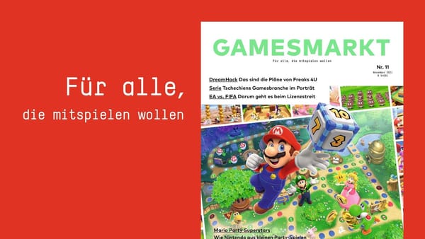 GamesMarkt 11/2021: Neue Ausgabe verfügbar!