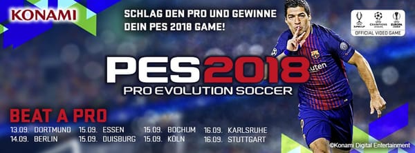 "PES" geht mit eSportlern auf Tour