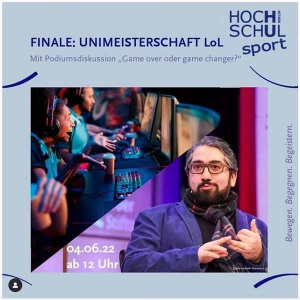Humboldt-Uni veranstaltet Panel zu Chancen des E-Sports mit eSport-Bund Deutschland