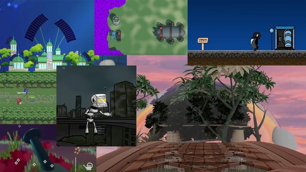 GamesTalente entwickeln digitale Spiele mit Solarpunk-Zukunftsvisionen