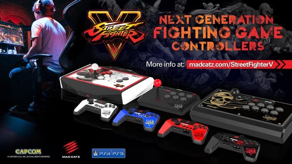 Mad Catz bringt neue "Street Fighter"-Controller auf den Markt