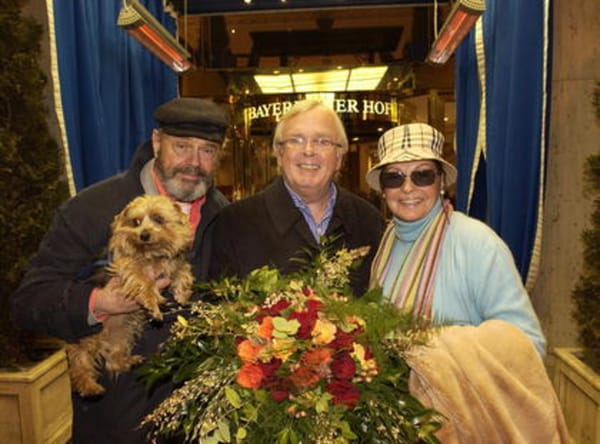 DIVA-Preisträger Nadja Tiller und Walter Giller in München