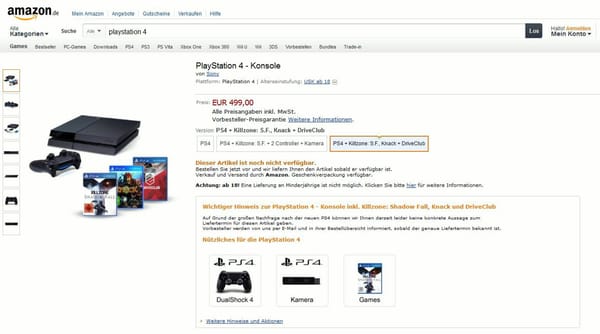Sony bereitet nächsten Preisschlag vor
