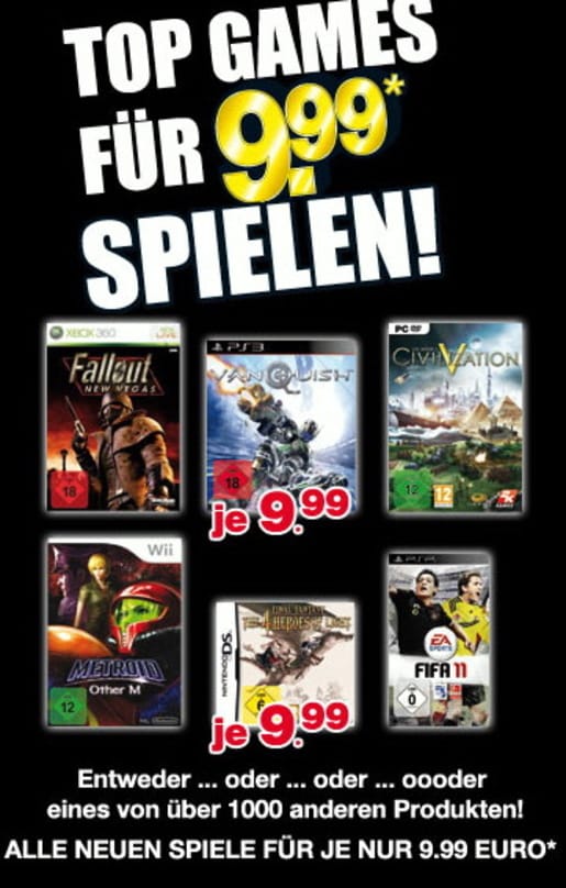 GameStop weitet Preisaktion aus