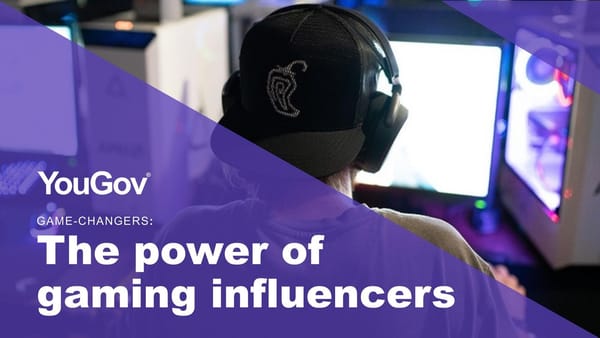 YouGov veröffentlicht White Paper zur Gaming-InfluencerInnen-Szene