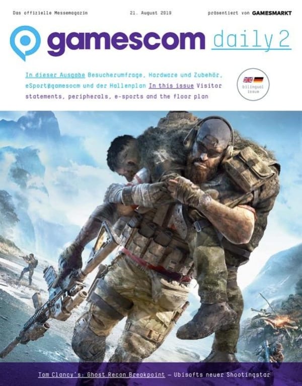 gamescom daily 2 als Livepaper lesen