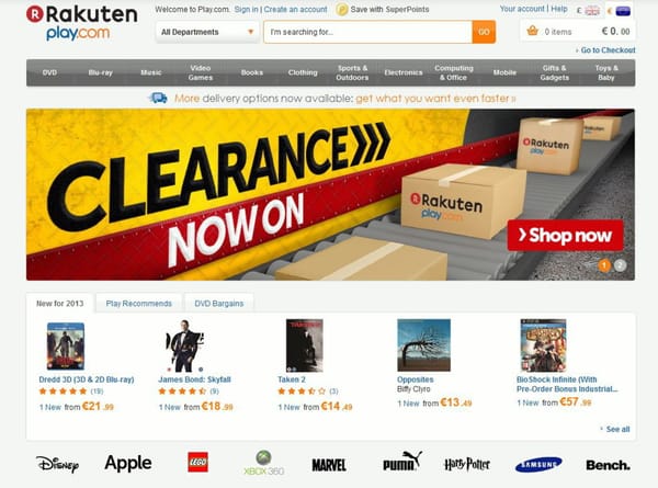 Play.com gibt Medienhandel auf