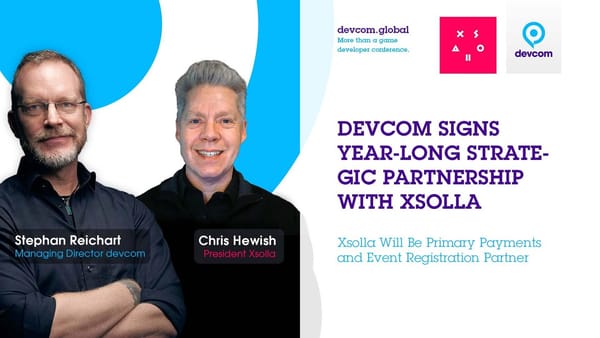 devcom und Xsolla werden Geschäftspartner