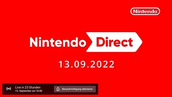 Nintendo Direct für 13. September angekündigt