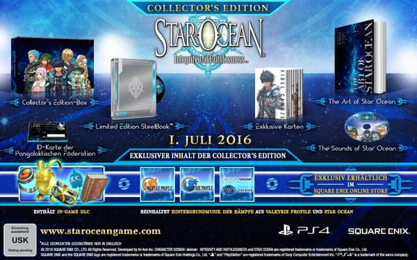 Square Enix packt "Star Ocean"-Sammelboxen