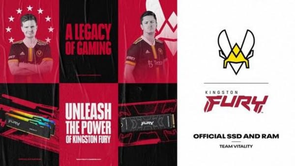 Kingston Fury und Team Vitality schließen Partnerschaft ab