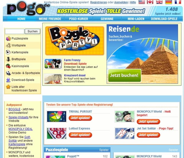 Zehn Jahre Pogo.com