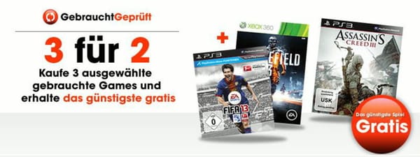 GameStop startet Multibuy-Aktion im 2nd-Hand-Angebot
