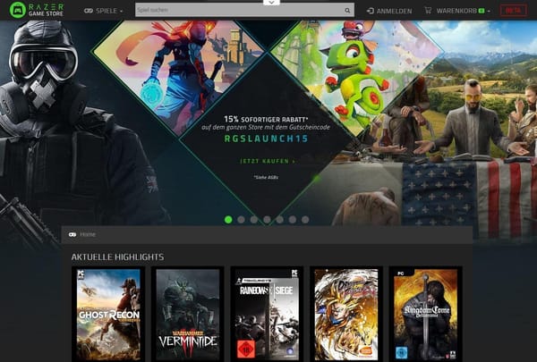 Razer startet Games-Shop