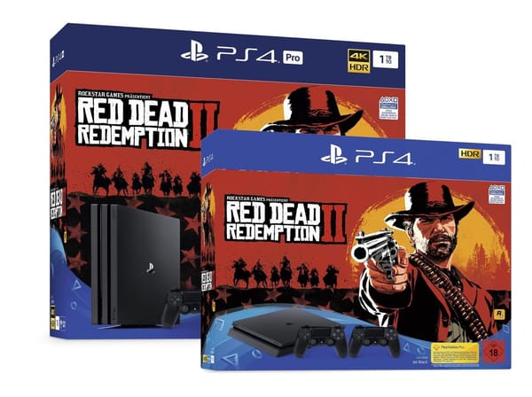 PS4 kommt in zwei "Red Dead Redemption 2"-Bundles
