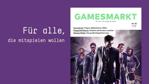 GamesMarkt 5: Neue Ausgabe verfügbar!