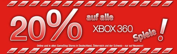 Gamestop: 20 Prozent aufs Xbox-Sortiment