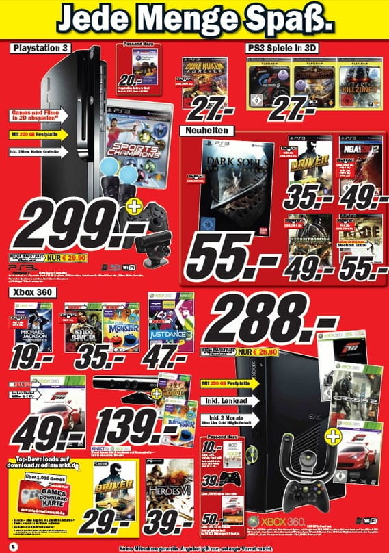 Media Markt steigt mit Bundle-Kampfpreisen ins Saisongeschäft ein