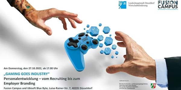 "Gaming goes Industry" zu HR und Gaming in Düsseldorf angekündigt