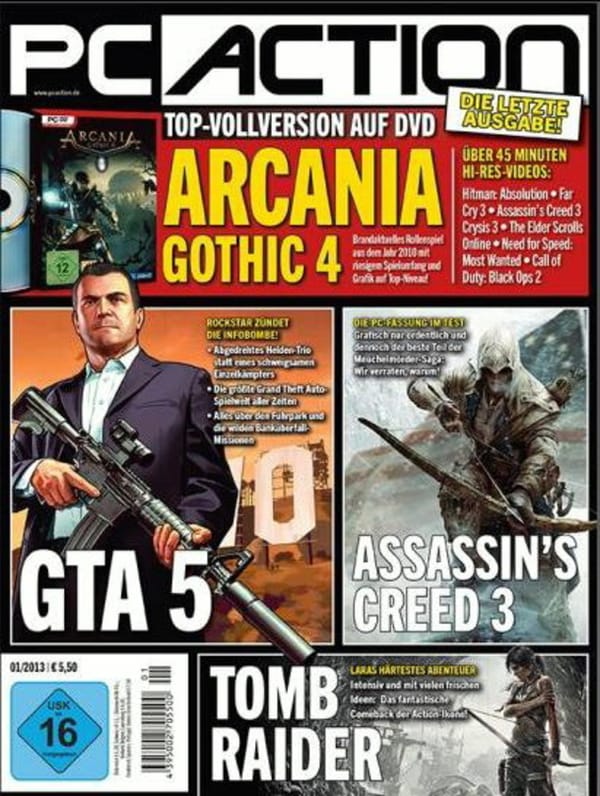 Computec stellt PC Action ein