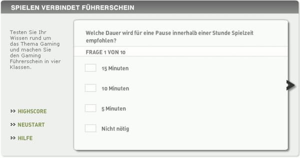 Gaming-Führerschein schult Eltern