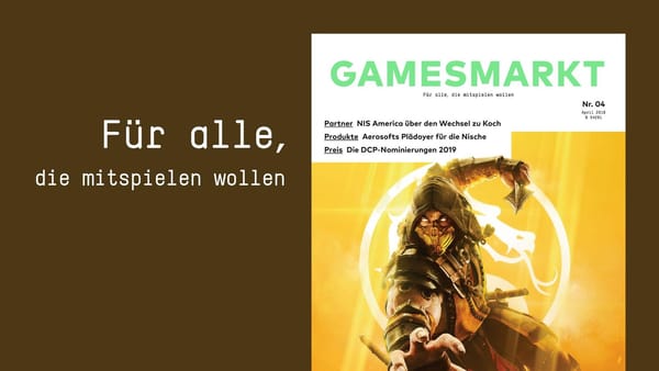 GamesMarkt 04: Neue Ausgabe verfügbar!
