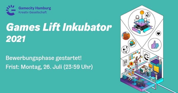 Bewerbungsphase für Games Lift Inkubator gestartet