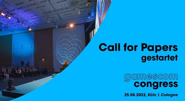 gamescom congress 2022 startet Call for Papers