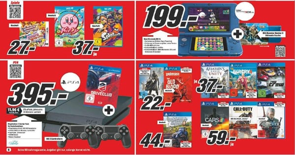 Media Markt mit neuem PS4-Bundle