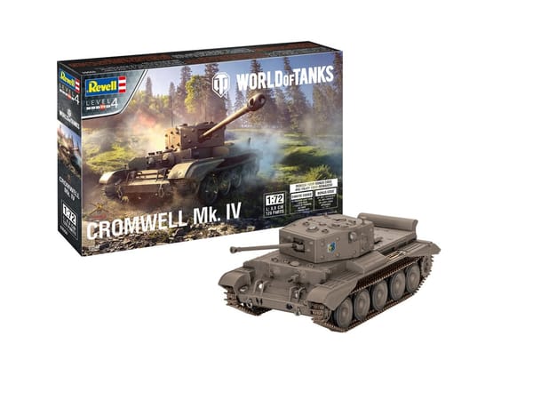 Revell veröffentlicht zehn Modellbausätze zu "World of Tanks"