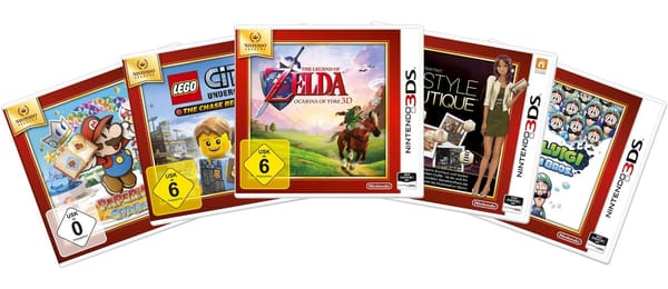 Nintendo schickt weitere Topseller zurück ins 3DS-Rennen