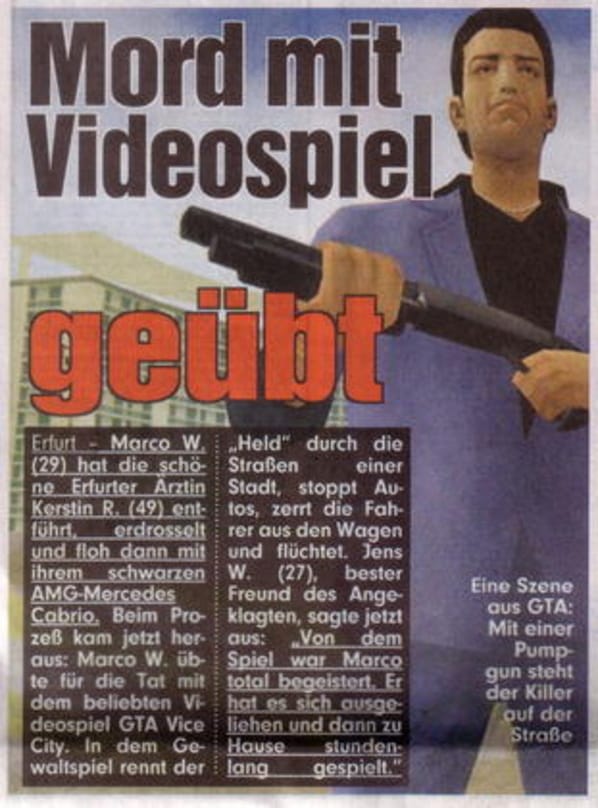 "Bild": "Mord mit Videospiel geübt"