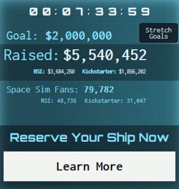 "Star Citizen" hebt ab