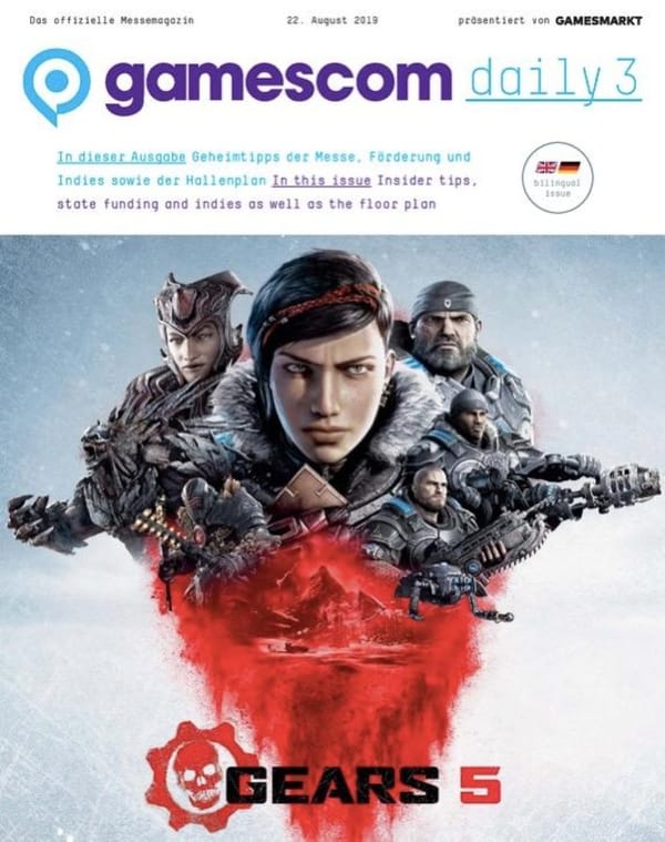gamescom daily 3 als Livepaper lesen