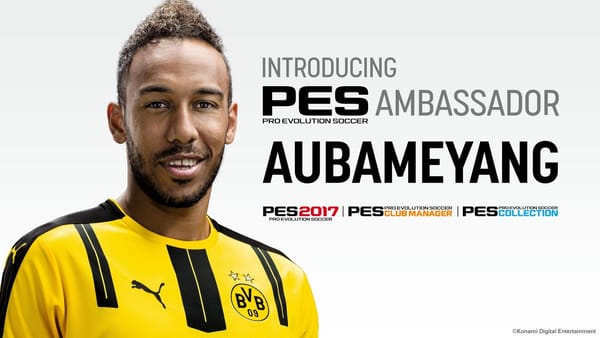 Aubameyang wird Botschafter der PES-Liga