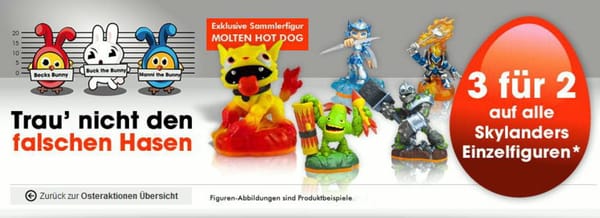 Gamestop-Osteraktion für Actionfans und Sammler