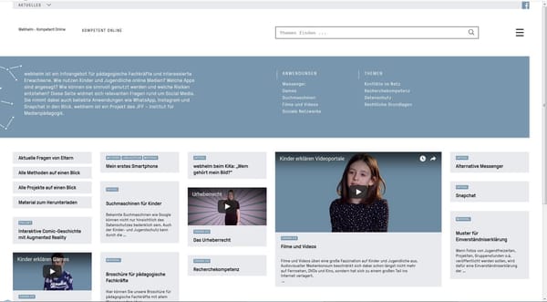 Webhelm.de will mit Relaunch Medienkompetenz fördern