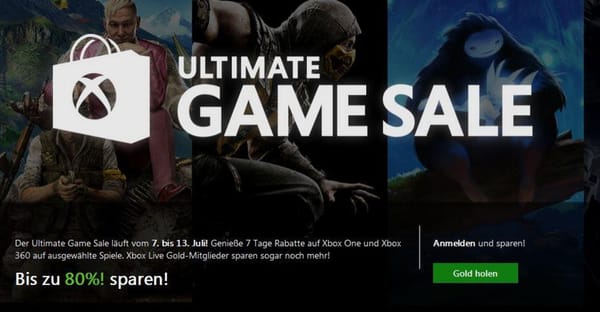 Microsoft lockt mit dem "Ultimate Game Sale"