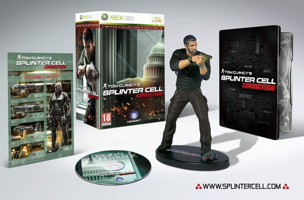 Sammleredition zu "Tom Clancy's Splinter Cell Conviction"