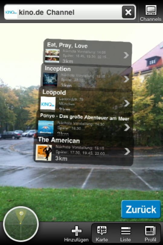 kino.de erweitert sein Angebot um Augmented Reality