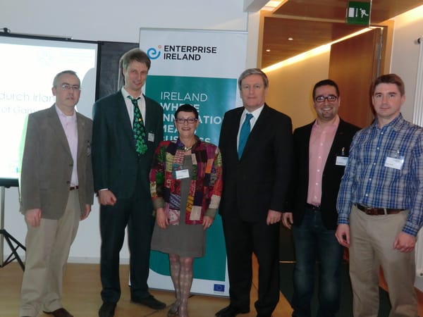 Irland zeigte Flagge auf der Quo Vadis